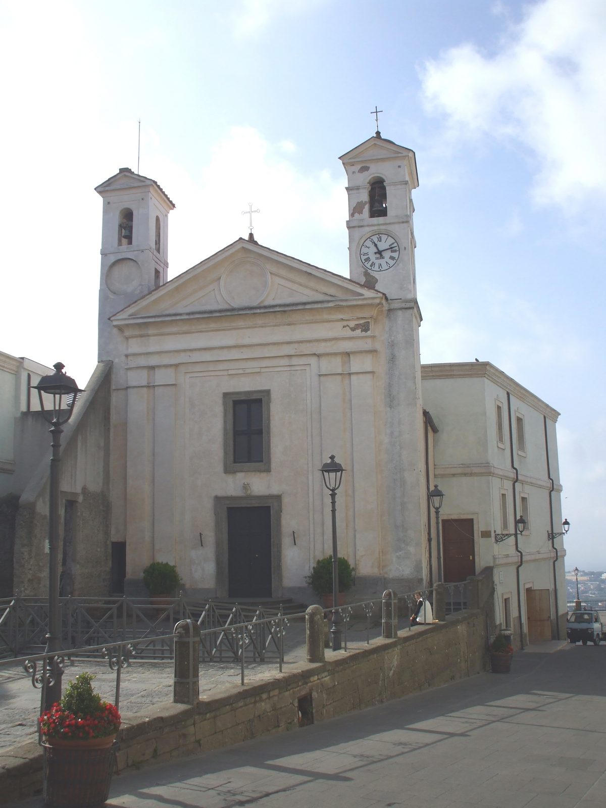 Facciata Chiesa di San Nicola di Bari ad Ariccia